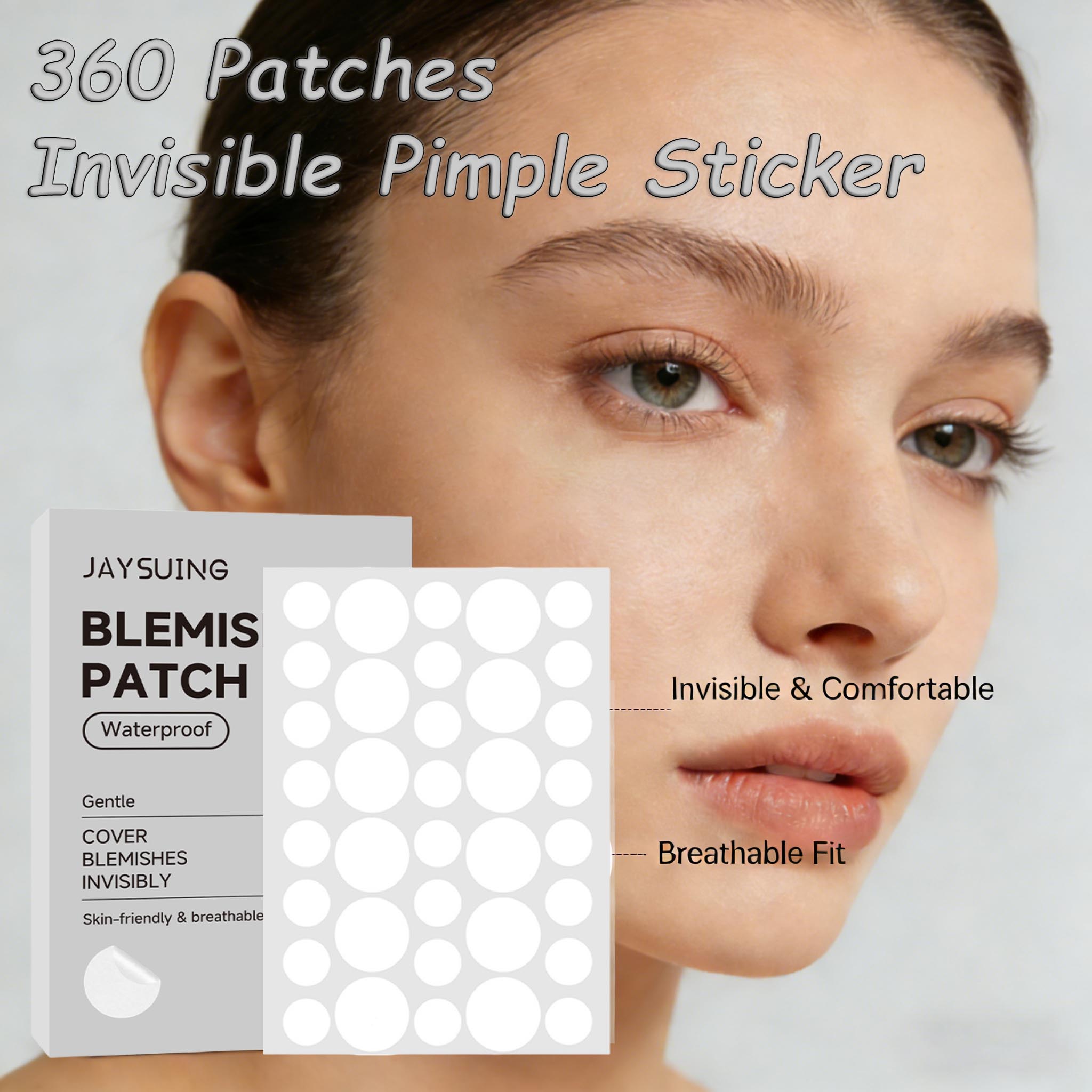 Skincare China - Salicylic Acid Pimple Sticker Hydrocolloid Waterproof