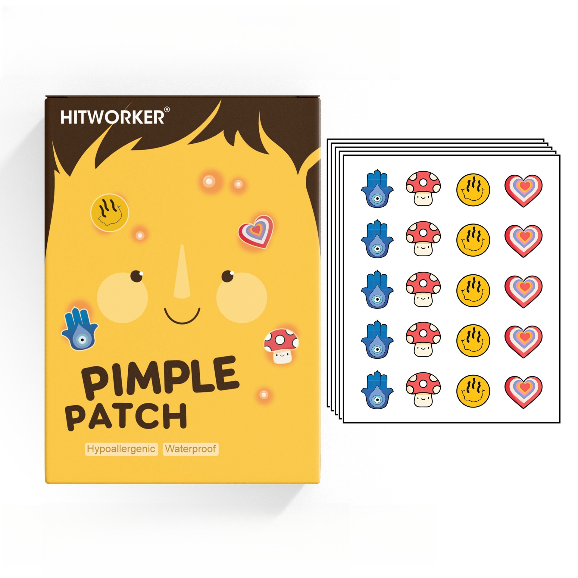 Skincare You - 100Pcs Cute 4 Shapes Acne Pimple