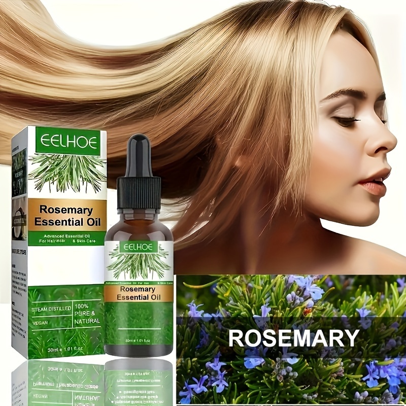 Squalane Oil Lightweight - 1.01oz Rosemary Hair Essential Oil Long