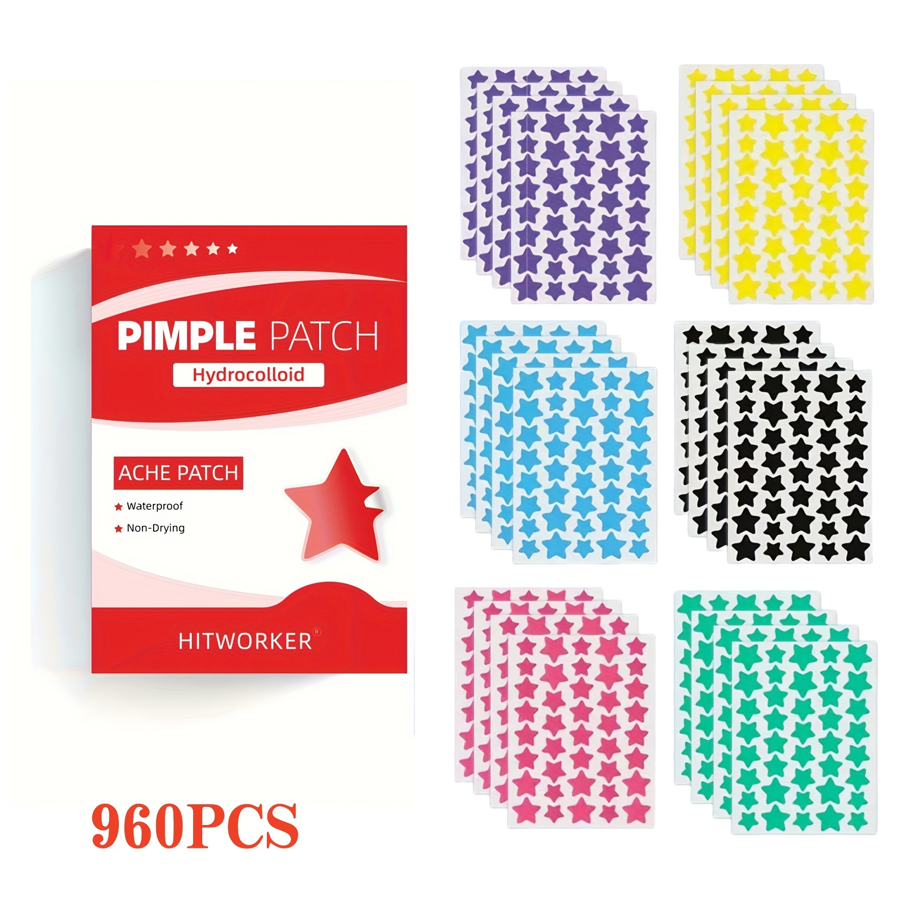 240/720/960 pcs 6-Color Star P - Skincare You recensione e prezzo
