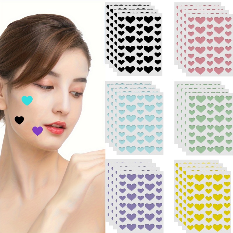 864PCS Cute Heart Shape Pimple - Skincare You recensione e prezzo