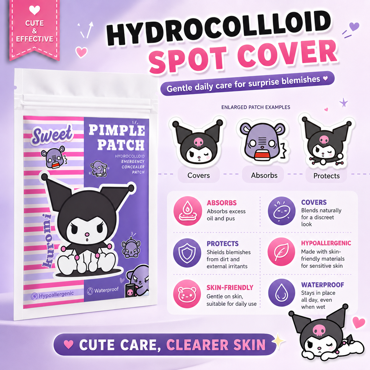 Hello Kitty Cute Pimple Patche - Skincare You recensione e prezzo