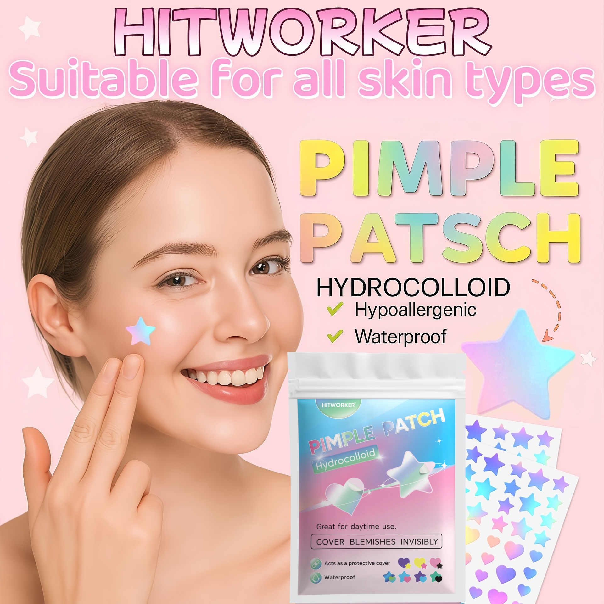 360pcs Colorful Acne Patches – - Skincare You recensione e prezzo