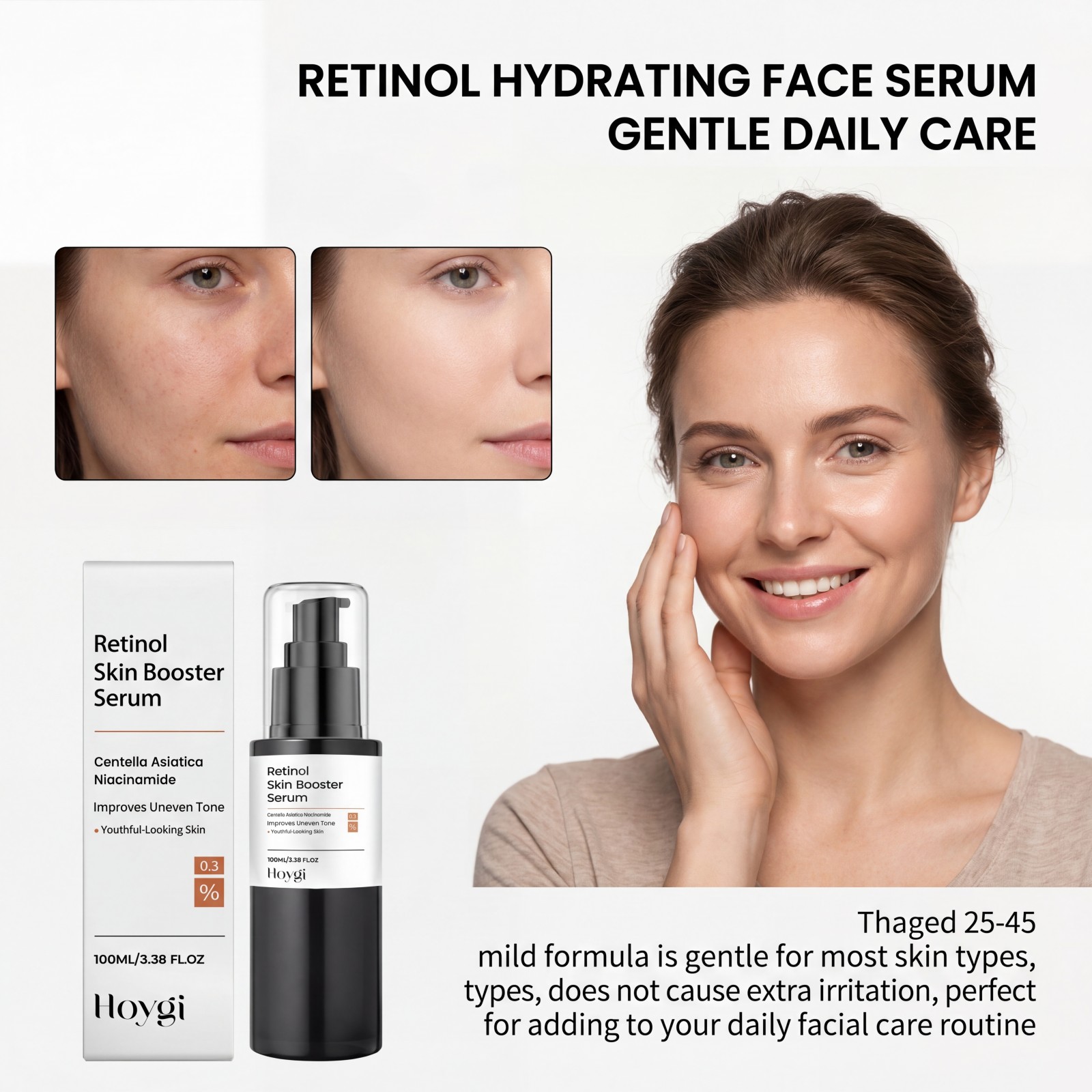100ml Retinol Skin Booster Ser - Skincare Ingredients recensione e prezzo