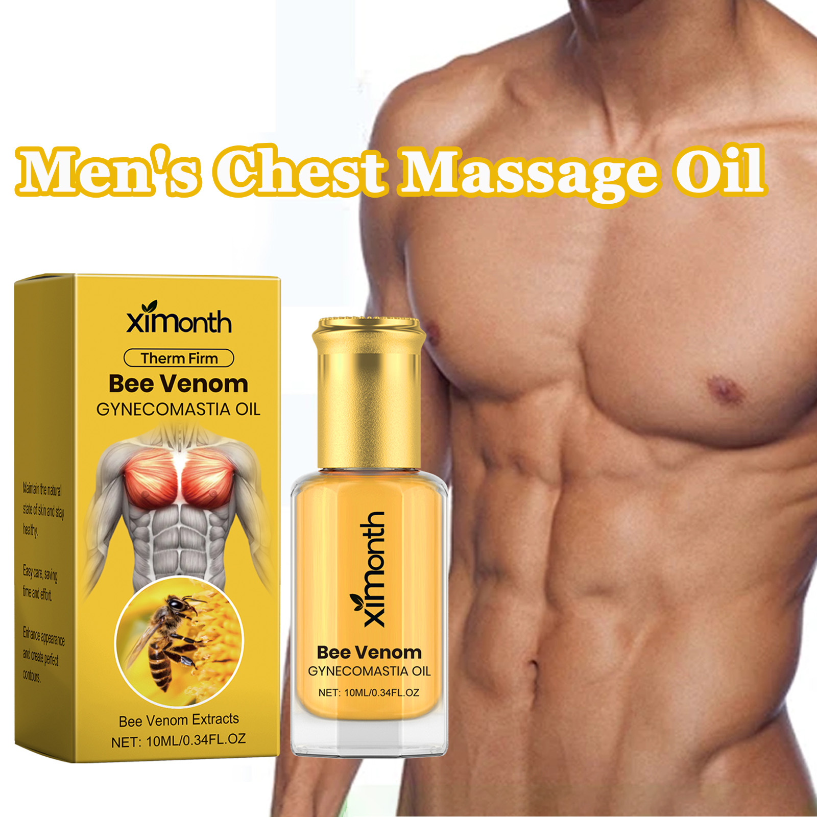 Bee Venom Men's Chest Massage  - Skincare China recensione e prezzo