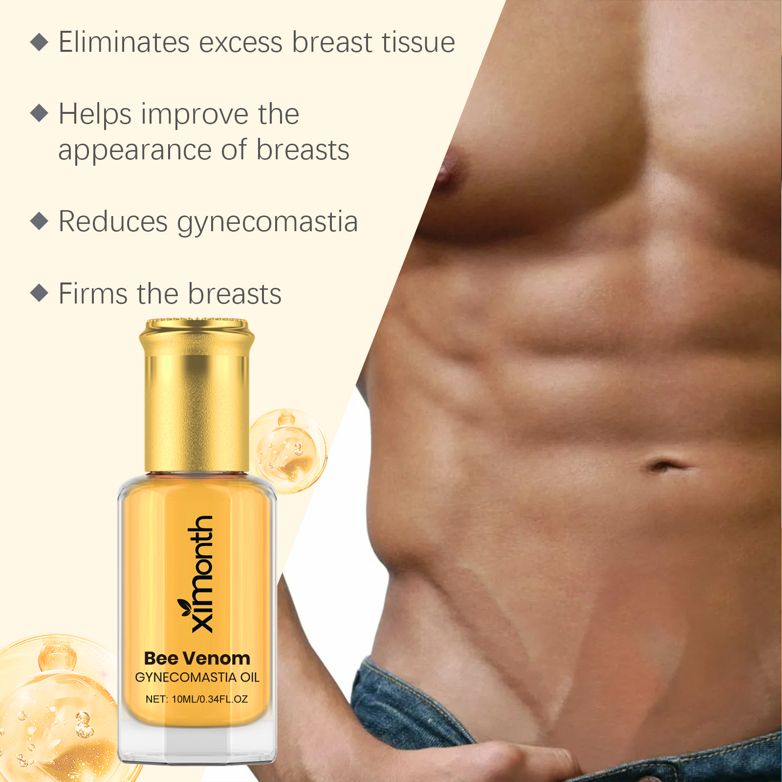 Bee Venom Men's Chest Massage  - Skincare China recensione e prezzo