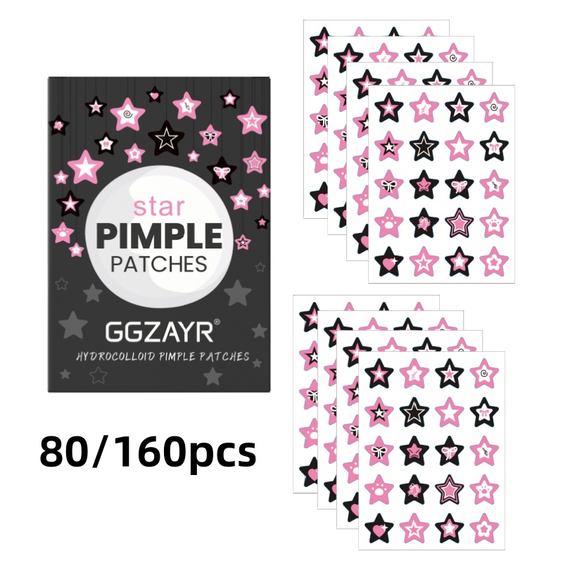 80/160pcs Star Acne Patch Set  - Skincare You recensione e prezzo