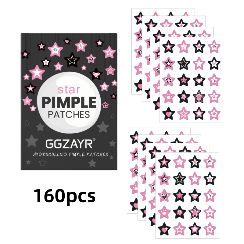 80/160pcs Star Acne Patch Set  - Skincare You recensione e prezzo