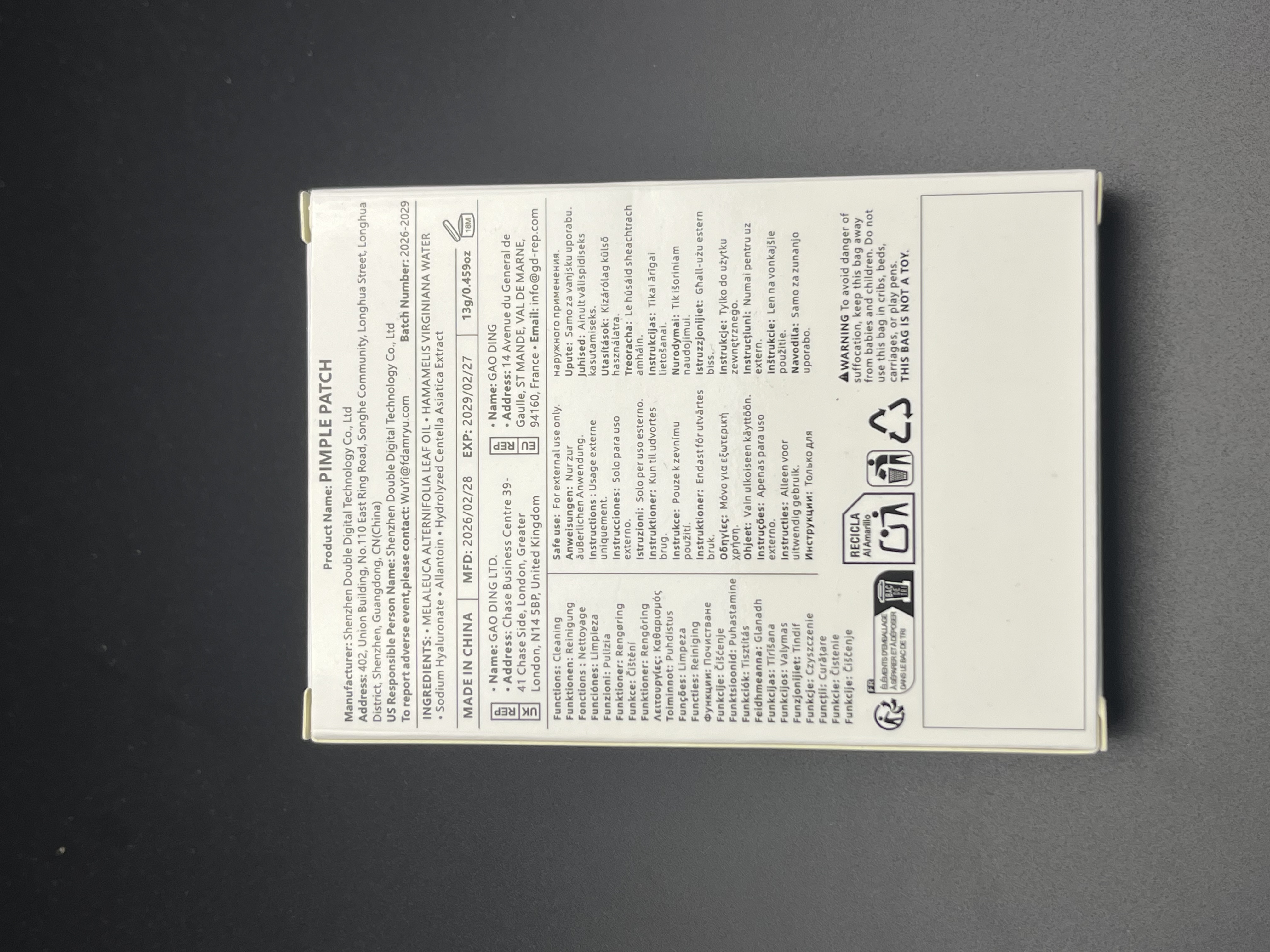 800pcs Salicylic Acid & Hydroc - Skincare You recensione e prezzo