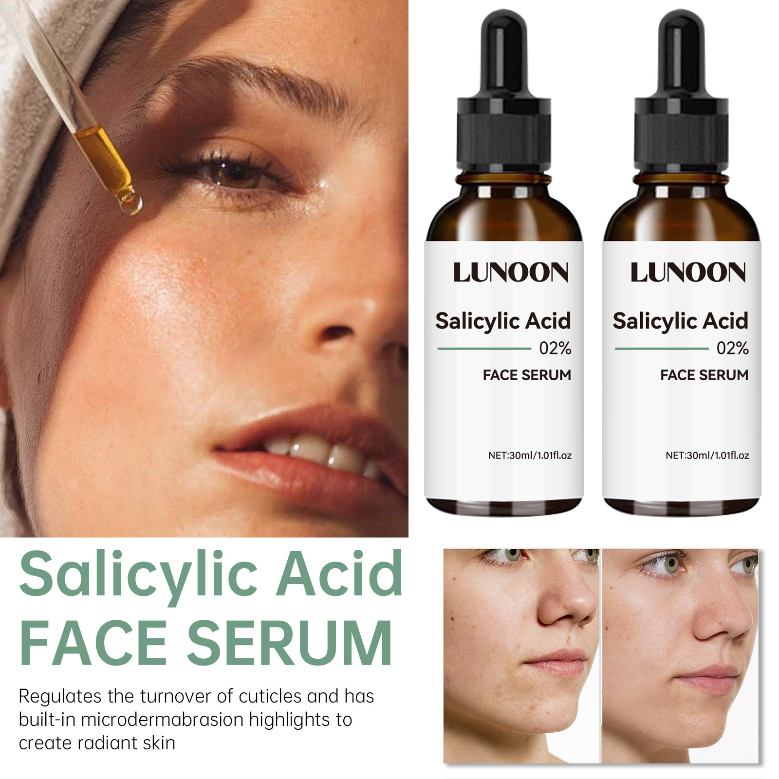 Salicylic Acid Facial Serum Fi - Tranexamic Acid Serum recensione e prezzo