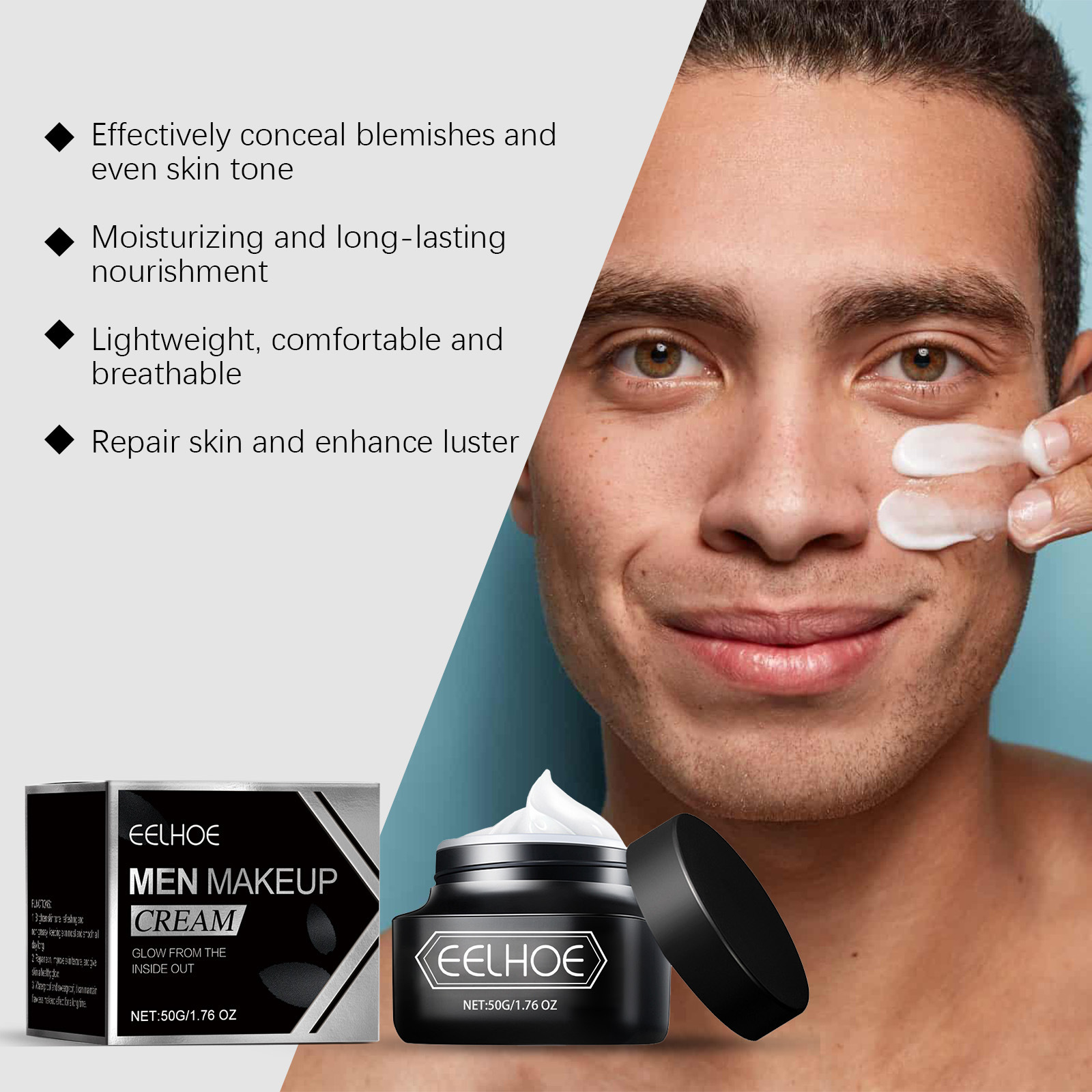 EELHOE BB Cream for Men Cosmet - Skincare China recensione e prezzo